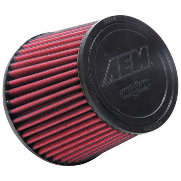 AEM 5 inch x 5 inch DryFlow エアフィルター AEM21-2073DK WO店