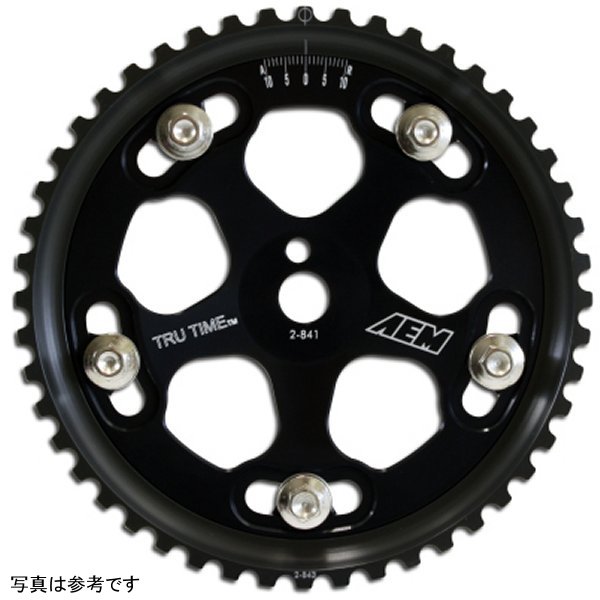 AEM Evo 8 & IX Black Tru-Time カムギア AEM23-831BK WO店