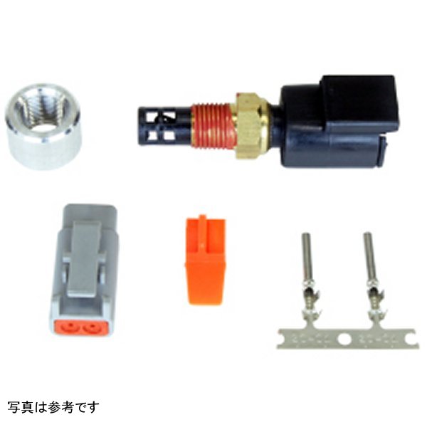 AEM Universal 1/8in NPT エアインテーク Temp センサーキット w/ Deutsch Style Connector AEM30-2014 WO店