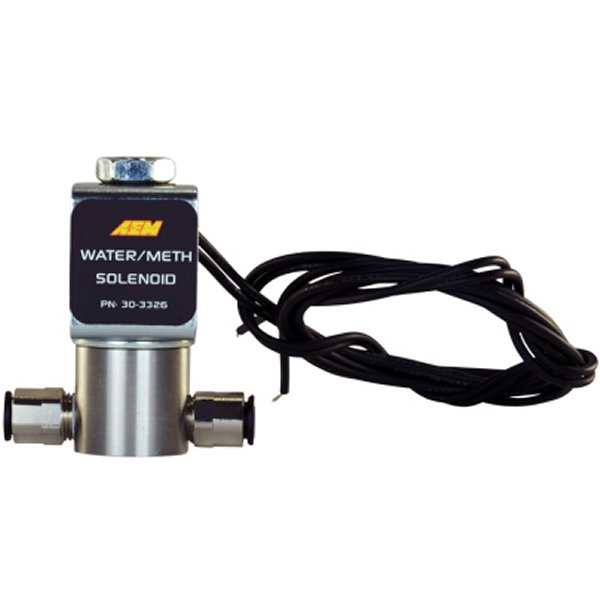 AEM Water/Methanol インジェクション System - High-Flow Low-Current WMI Solenoid - 200PSI 1/8in-27NPT In/Out AEM30-3326 WO店