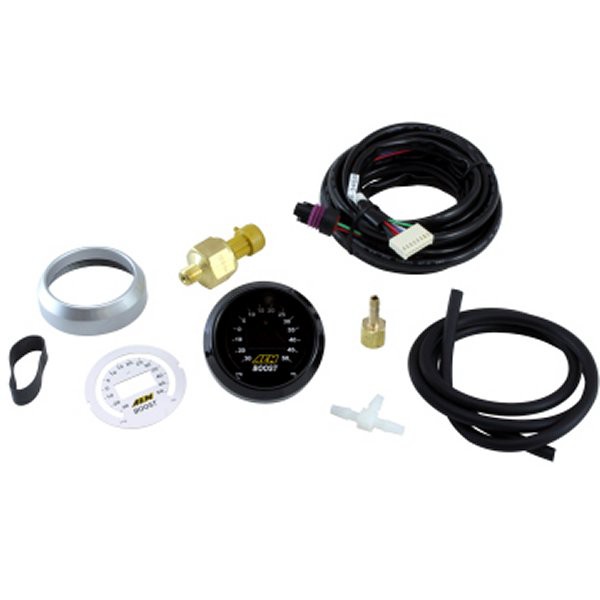 AEM 52mm Boost Digital Gauge -30-50psi aem30-4408 WO店