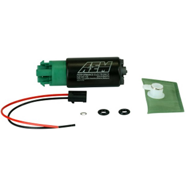 AEM 340LPH 65mm フューエルポンプ Kit w/ Mounting Hooks - Ethanol Compatible AEM50-1215 WO店
