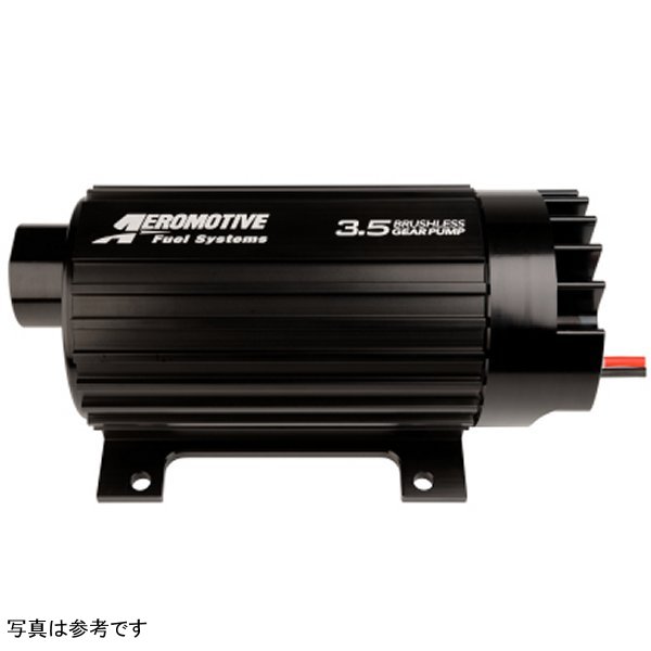 Aeromotive 3.5 Brushless Spur Gear External フューエルポンプ - In-Line - 3.5gpm AER11185 WO店