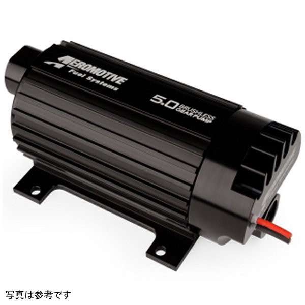 Aeromotive 5.0 Brushless Spur Gear External フューエルポンプ - In-Line - 5gpm AER11186 WO店