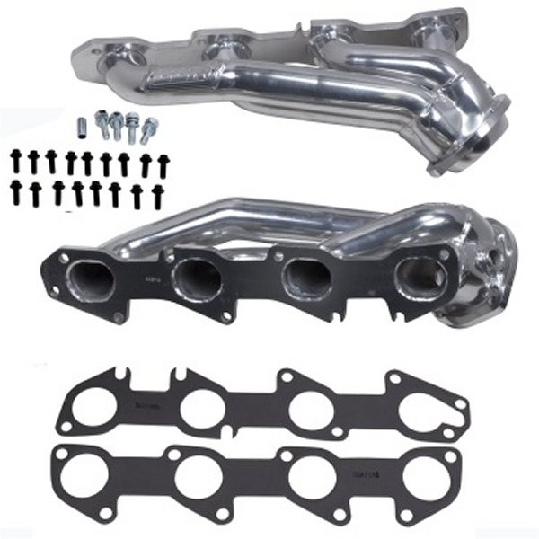 BBK 09年-20年 ダッジ Challenger Hemi 5.7L Shorty Tuned Length エキゾースト Headers - 1-3/4in シルバー Ceramic BBK40280 WO店
