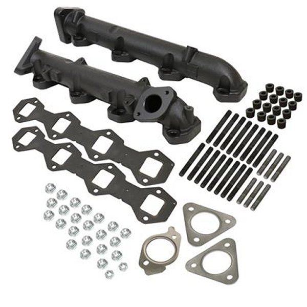 BD Diesel Exhaust Manifold Kit - フォード 11年-14年 F250/F350/F450/F550 6.7L PowerStroke BDD1043007 WO店 バイク用品