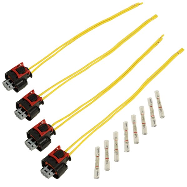 BD Diesel 2017+ Chevy/GM L5P インジェクター Connector Pigtail Kit - 4 Pack BDD1050458 WO店