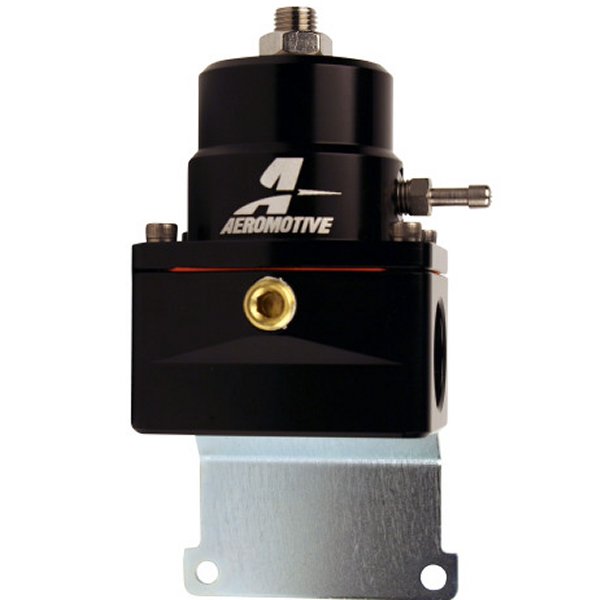 Aeromotive アジャスタブル EFI レギュレーター (2) -10 Inlet/-6 Return ブラック AER13128 WO店