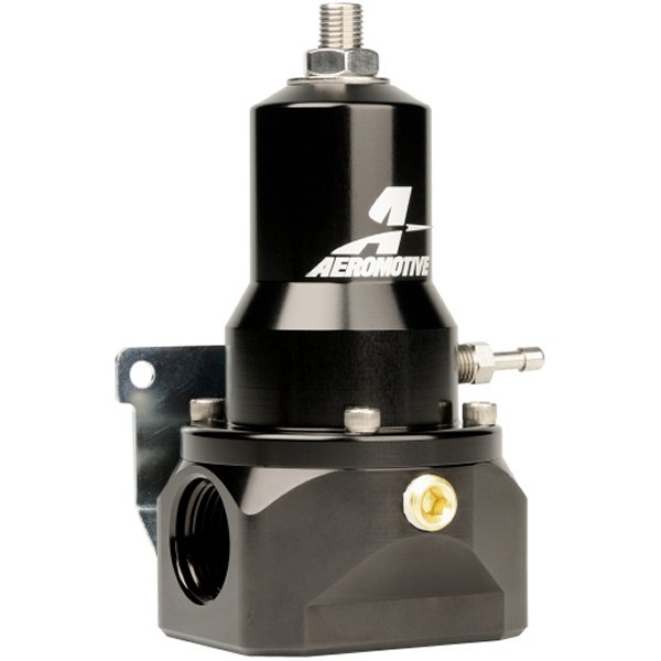 Aeromotive レギュレーター - 30-120 PSI - .500 Valve - 2x AN-10 Inlets / AN-10 Bypass AER13132 WO店