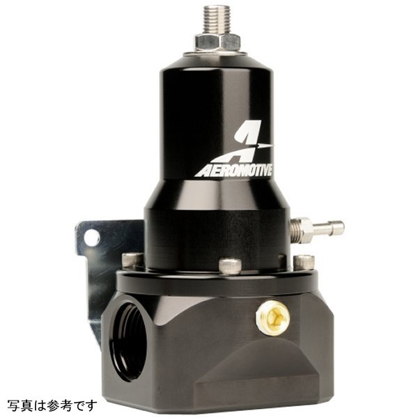 Aeromotive レギュレーター - 30-120 PSI - .313 Valve - 2x AN-10 Inlets / AN-10 Bypass AER13134 WO店
