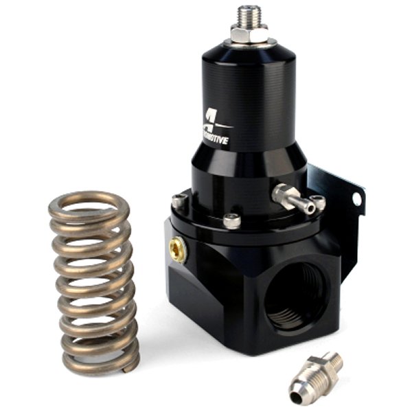 Aeromotive アジャスタブル レギュレーター - 30-120 PSI - .500 Valve - 2x AN-12 Inlets / AN-12 Return AER13137 WO店