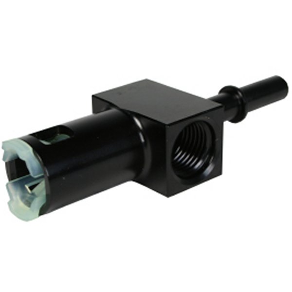 Aeromotive 5/16in Quick Connect with AN-06 port and 1/8in ゲージ port AER15120 WO店