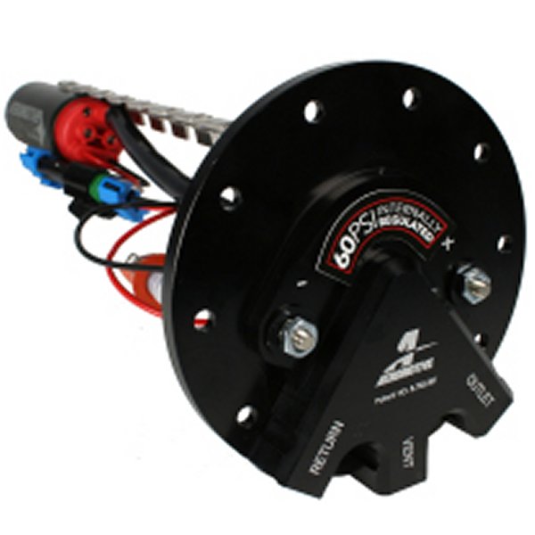 Aeromotive フューエルポンプ - Universal - EFI Returnless Phantom - 60psi - 6-10in Depth AER18329 WO店
