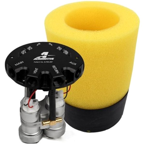 Aeromotive Phantom 450 Dual Stealth 340 フューエルポンプs 6-10in Depth AER18365 WO店