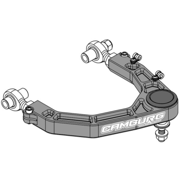 Camburg トヨタ Tundra 2WD/4WD 22年-23年 KINETIK V2 Performance ビレット Uniball Upper Arms CMBCAM-310189-GRY WO店