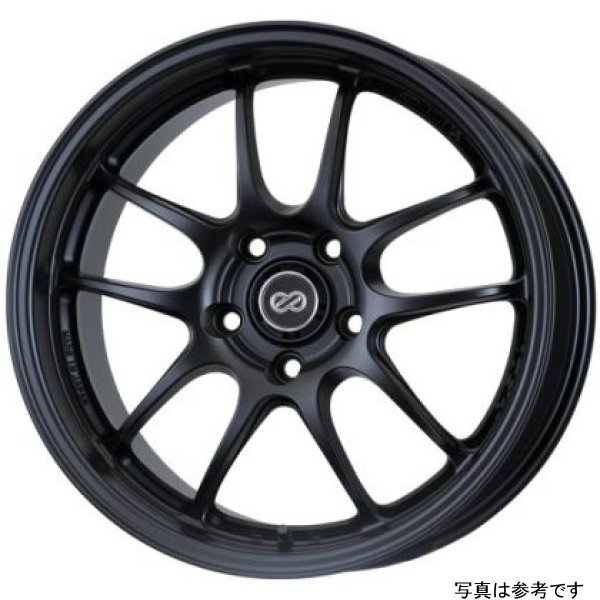 Enkei PF01 18x10.5 5x114.3 38mm オフセット Matte ブラック ホイール ENK460-8105-6638BK WO店