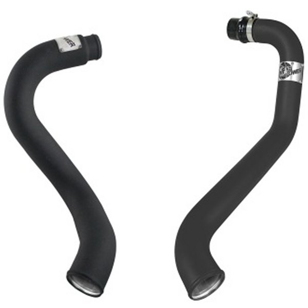 aFe BladeRunner 3in ブラック インタークーラー Hot Cold Side Tubes Combo 02-04 GM Diesel Trucks 6.6L V8 (td) afe46-20045 WO店