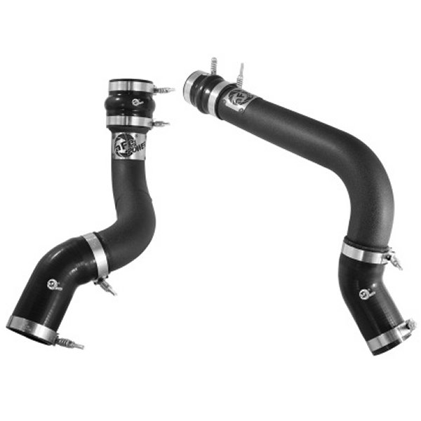 aFe BladeRunner 3in ブラック インタークーラー Tubes Hot & Cold Side Kit for 13-14 Dodge RAM Diesel 6.7L (td) afe46-20134-B WO店 129,254円