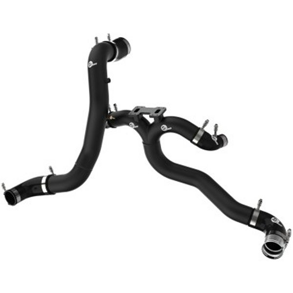 AFE 18-22 Kia Stinger V6-3.3L BladeRunner Alum Hot/Cold Charge Pipe Kit Black afe46-20504-B WO店の通販は 90,515円