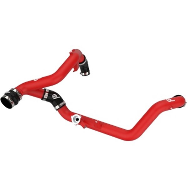 aFe Bladerunner 2-1/4 IN Aluminum Hot Charge Pipe ブラック
