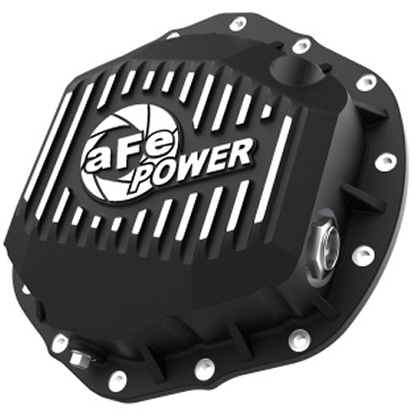aFe 20年 シボレー Silverado 2500 HD リアデファレンシャル Cover ブラック ; Proシリーズ w/ Machined Fins AFE46-71260B WO店