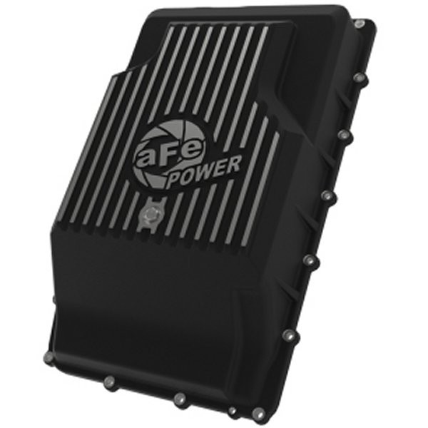 aFe 17-24 フォード F-150 10R60/10R80 Proシリーズ リア トランスミッション Pan ブラック w/ Machined Fins AFE46-71330B WO店