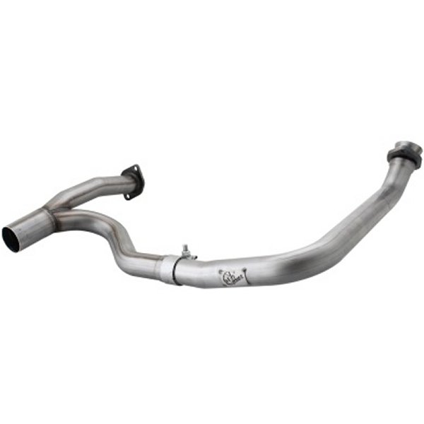 aFe Power Twisted Steel Y-Pipe ステンレススチール 2.5in 12年-14年