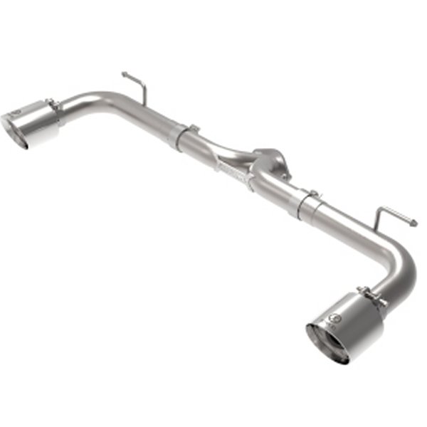 aFe Takeda 2-1/2in 304 SS Axle-Back Exhaust w/ Polished Tips 14-18 マツダ 3 L4 2.0L/2.5L AFE49-37014-P WO店