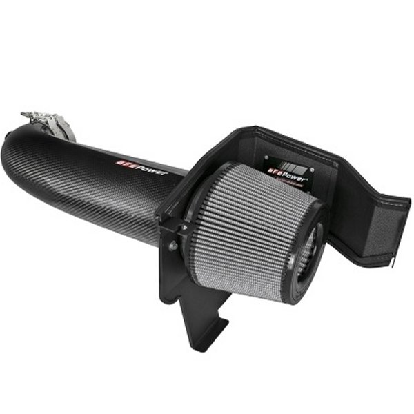 aFe POWER Magnum FORCE カーボンファイバー Stage 2 Trackシリーズ Pro Dry S CAIS - 11-18 Dodge Challenger V8 AFE51-12162-C WO店