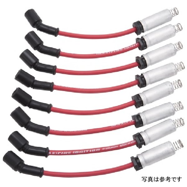 Edelbrock Spark Plug Wire Set LS Truck w/ Metal Sleeves 99-15 50 Ohm Resistance Red Wire (Set of 8) ede22716 WO店の通販は 16,530円
