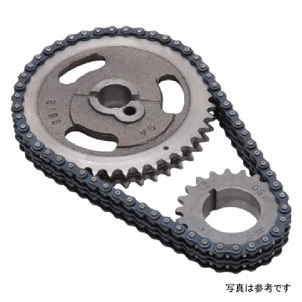 Edelbrock Timing Chain And Gear Set フォード Sng/Keyway EDE7814 WO店
