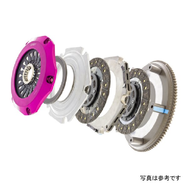 Exedy 96-06 ミツビシ Evo 4-9 4G63T 2.0L Twin-オーガニック クラッチキット EXEMM022SDF WO店