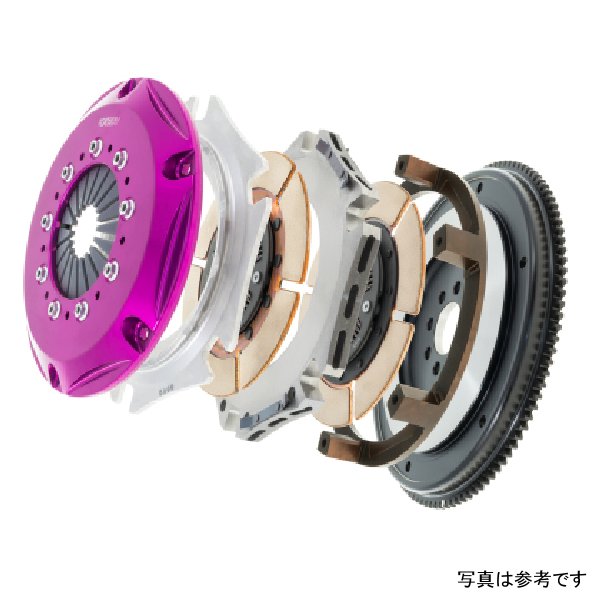 Exedy 1989-1994 ニッサン 240SX Hyper Twin セラメタリック クラッチ スプリング センター ディスク プッシュタイプ Cover EXENM012SD WO店