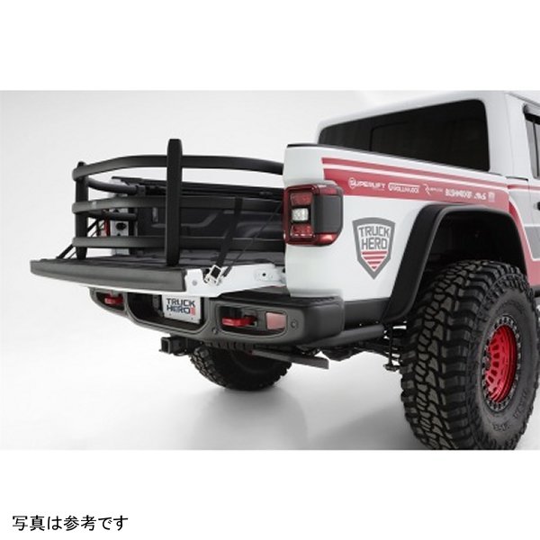 AMP Research 20年-22年 Jeep Gladiator (Does Not Work w/Tonneau Cvrs) Bedxtender HD Sport ブラック AMP74833-01A WO店
