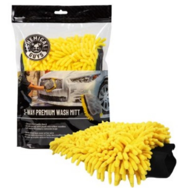 Chemical Guys Three-Way Premium Microfiber Wash Mitt CHGMIC494 WO店