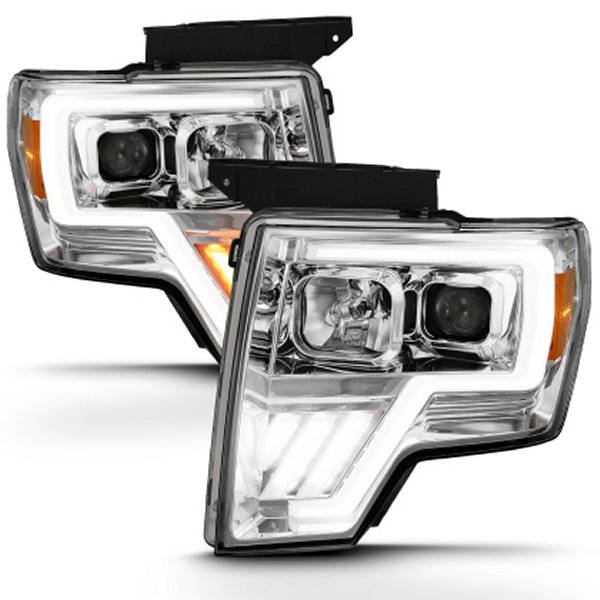 ANZO 2009-2013 フォード F-150 プロジェクターLight Bar G4 Switchback H.L. クローム Amber anz111470 WO店 127,065円