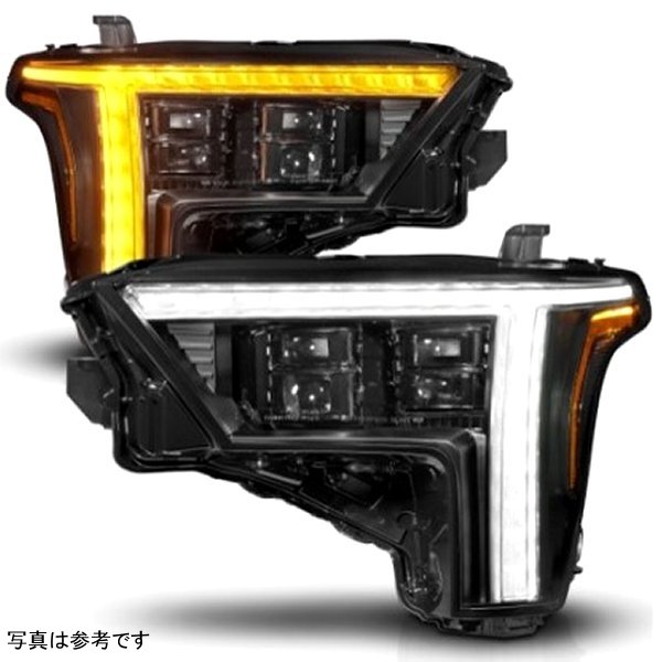 ANZO 22年-24年 トヨタ タンドラ (w/Factory LED Refl.) Z-Series Full LED Proj ヘッドライト - 運転席側 ONLY anz111599X-L WO店 220,129円