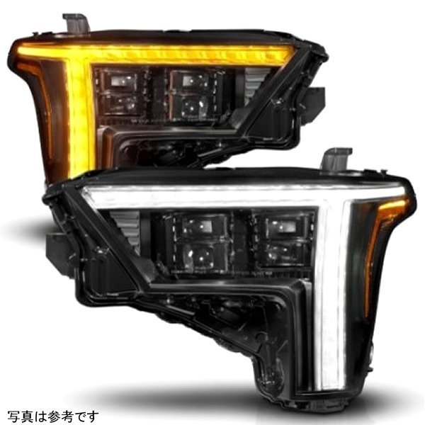 ANZO 22年-24年 トヨタ タンドラ (w/Factory LED Refl.) Z-Series Full LED Proj ヘッドライト - Pass. Side ONLY anz111599X-R WO店 220,129円
