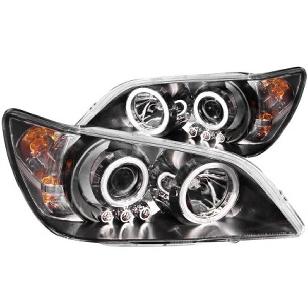 ANZO 2001-2005 Lexus Is300 プロジェクターヘッドライト w/ Halo Black ANZ121199 WO店