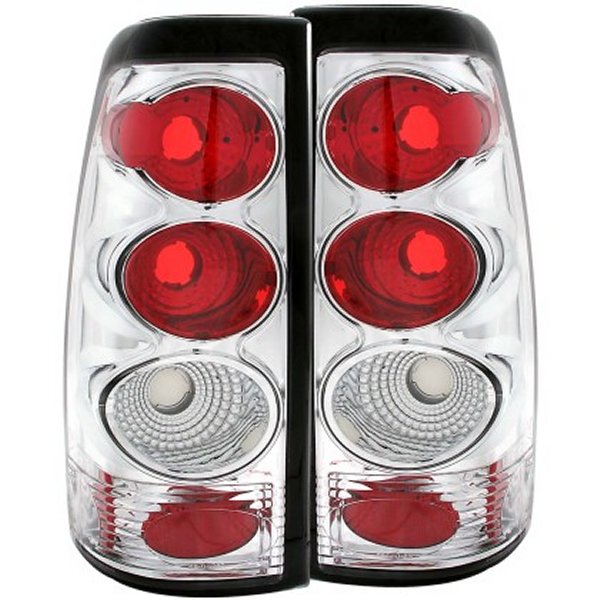 ANZO 1999-2002 シボレー Silverado 1500 Taillights Chrome ANZ211023 WO店 21,447円
