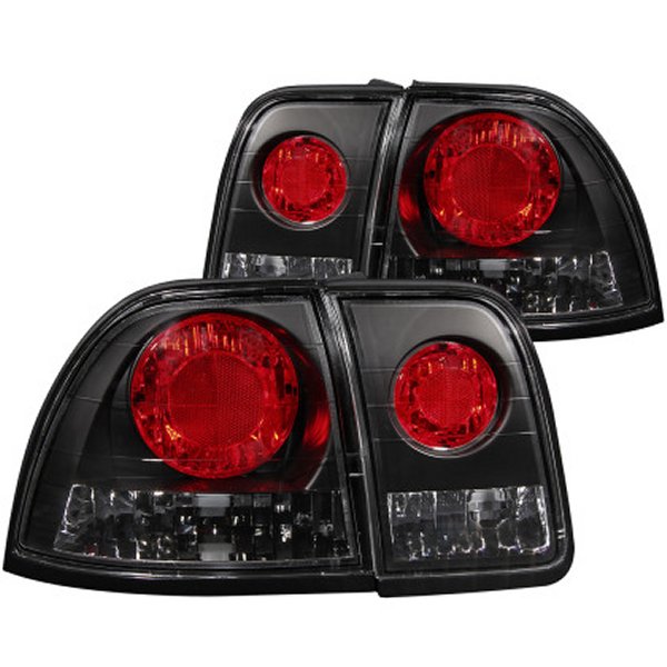 ANZO 1996-1997 ホンダ アコード Taillights Black ANZ221039 WO店 22,840円