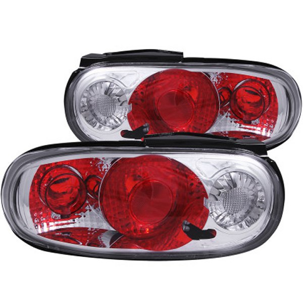 ANZO 1990-1997 マツダ Miata Taillights Chrome ANZ221075 WO店