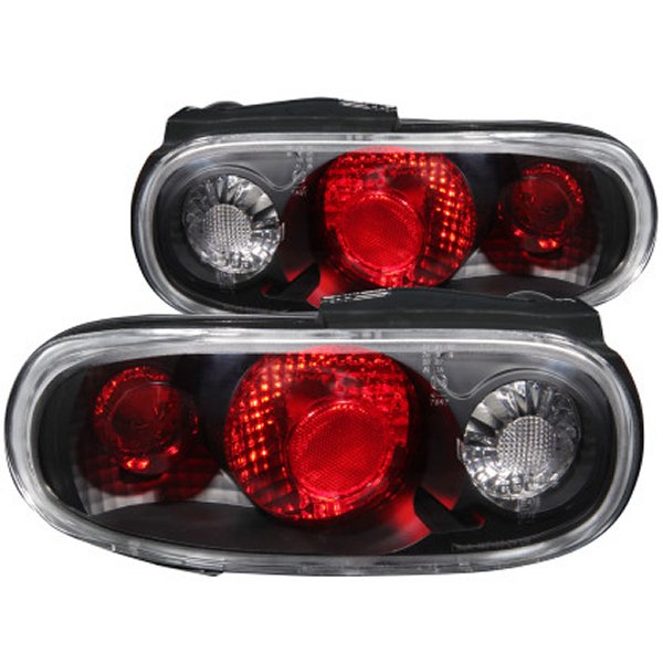 ANZO 1990-1997 マツダ Miata Taillights Black ANZ221077 WO店