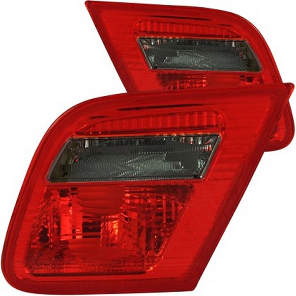 ANZO 2000-2003 BMW 3シリーズ E46 Taillights Red/Smoke - Inner ANZ221201 WO店
