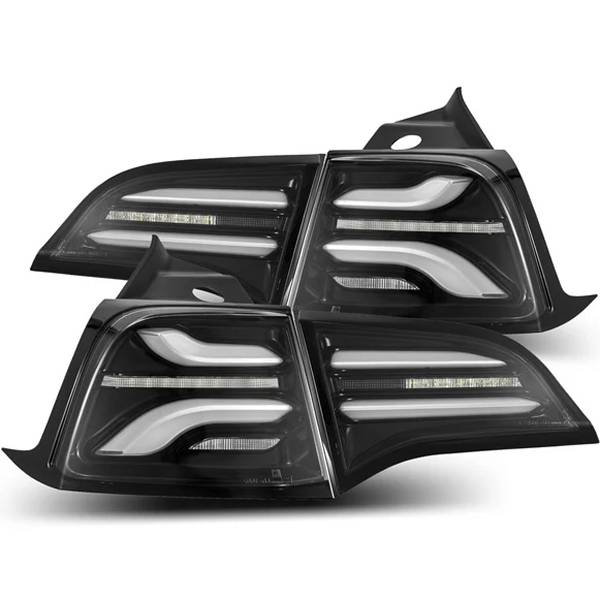 AlphaRex PROシリーズ LED テールライト ジェットブラック 20年-22年 Tesla Model Y ARX601030 WO店
