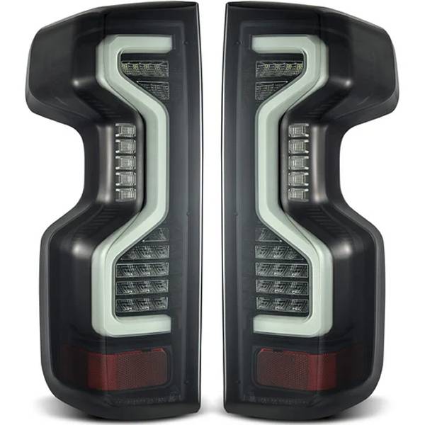 AlphaRex LUXXシリーズ LED テールライト アルファブラック 19年-24年 Chevy Silverado 1500 ARX620078 WO店