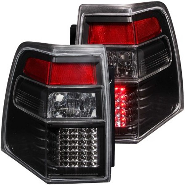 ANZO 2007-2014 フォード Expedition LED Taillights Black ANZ311110 WO店