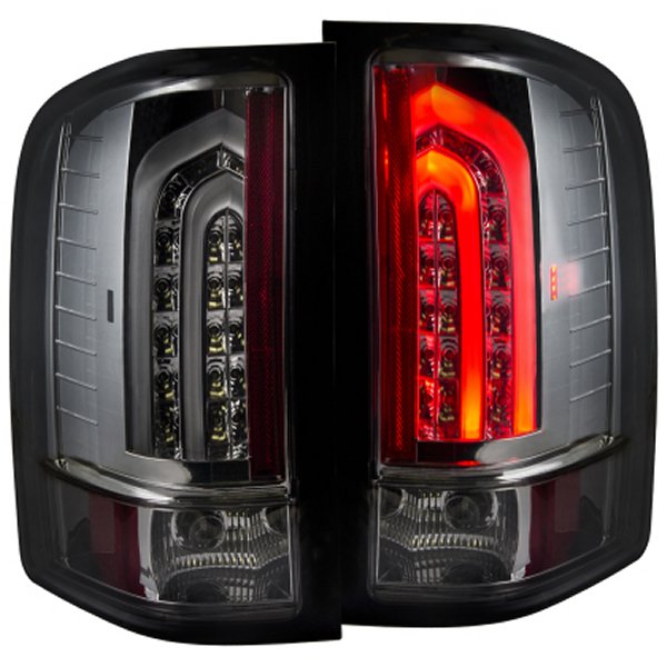 ANZO 07年-13年 シボレー Silverado 1500 LED Taillights Smoke G2 ANZ311226 WO店