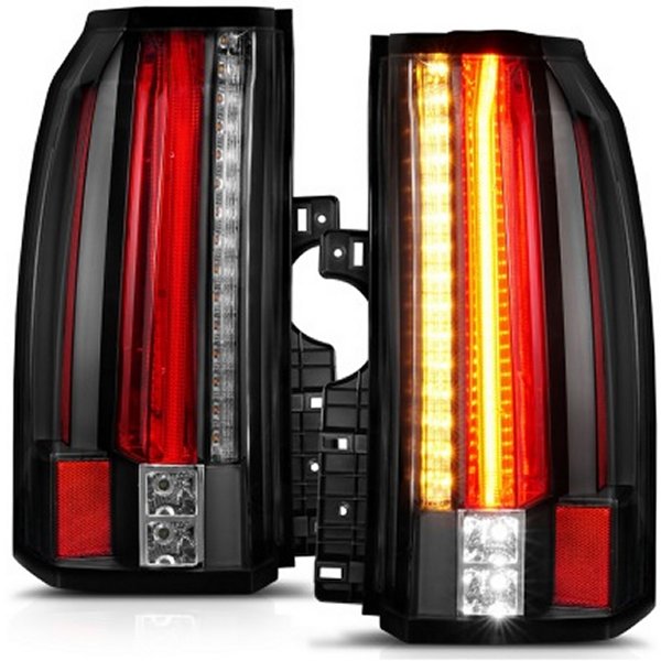 ANZO 2015-2017 GMC Yukon/Yukon XL LED Taillights Black anz311275 WO店