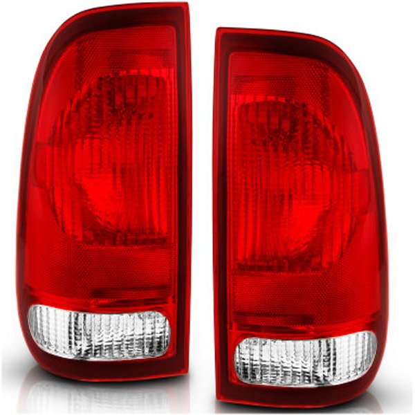 ANZO 1997-2003 フォード F-150 Taillight Red/Clear Lens (OE Replacement) ANZ311307 WO店